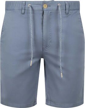 Suitable Broek Ferdinand Short Blauw