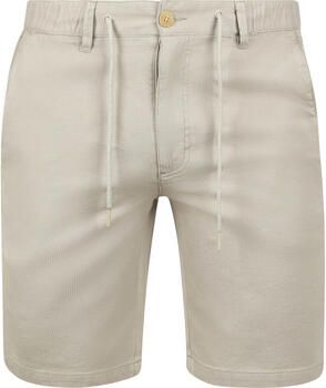 Suitable Broek Ferdinand Short Greige