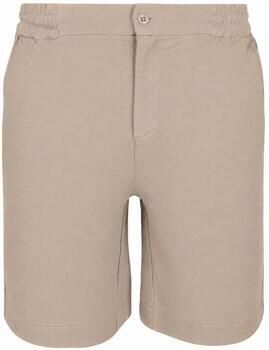 Suitable Korte Broek Rink Short Heavy Jersey Taupe