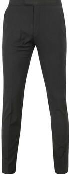 Suitable Kostuum Gala Pants Wol Blend Zwart