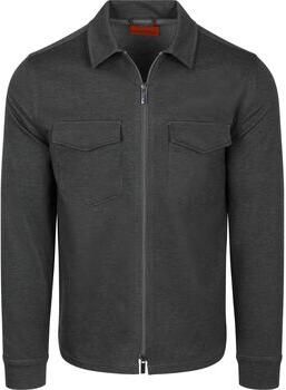 Suitable Onderhemd Overshirt Billy Houndstooth Forest