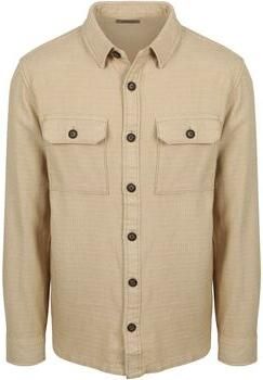 Suitable Onderhemd Overshirt Structure Beige