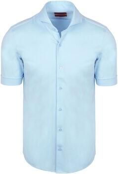 Suitable Overhemd Korte Mouw Shortsleeve Sorona Overhemd Erik Lichtblauw
