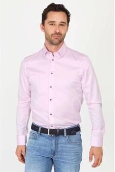 Suitable Overhemd Lange Mouw Overhemd 261-3 Roze - Foto 4