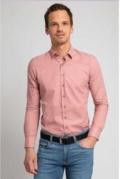 Suitable Overhemd Lange Mouw Overhemd Oud Roze