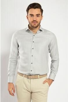 Suitable Overhemd Lange Mouw Overhemd Print Groen - Foto 4