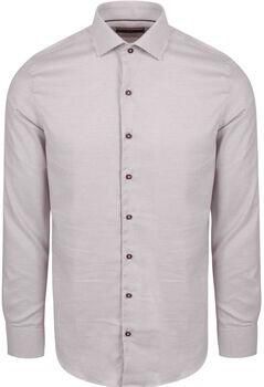 Suitable Overhemd Lange Mouw Overhemd Print Rood Hook