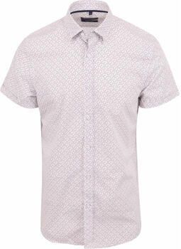 Suitable Overhemd Lange Mouw Short Sleeve Overhemd Print Multicolour