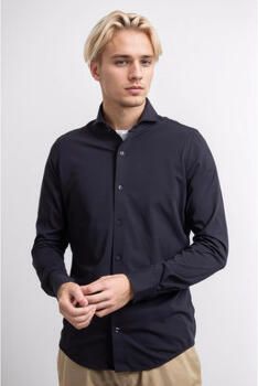 Suitable Overhemd Lange Mouw Sorona Overhemd Navy