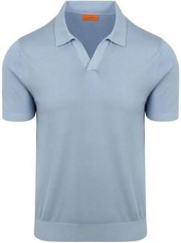 Suitable Polo Shirt Korte Mouw Polo Riva Compact Staal Blauw