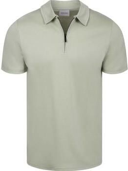Suitable Polo Shirt Korte Mouw Poloshirt Silky Light Green
