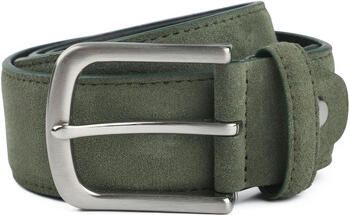 Suitable Riem Suède Leer Groen