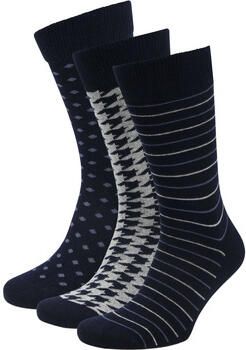 Suitable Socks Sokken 3-Pack Print Navy - Foto 5