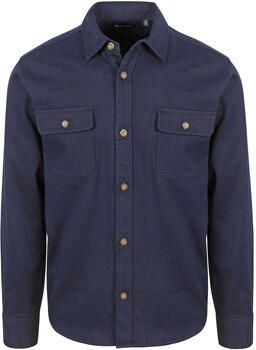 Suitable Sweater Cia Overshirt Navy