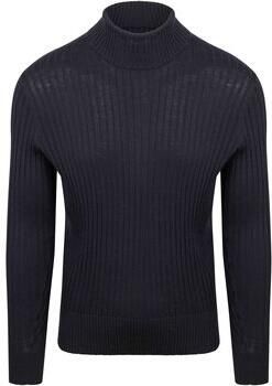 Suitable Sweater Coltrui Rib Merino Navy