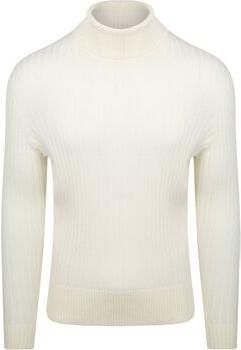 Suitable Sweater Coltrui Rib Merino Off White
