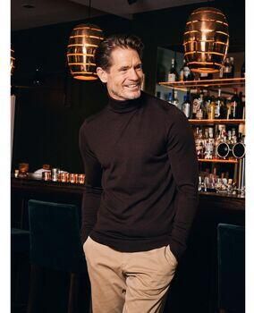 Suitable Sweater Merino Coltrui Bruin