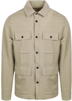 Suitable Sweater Overshirt Tencel Greige