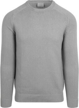Suitable Sweater Pullover Raw Grijs