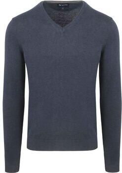 Suitable Sweater Respect Vinir Pullover Melange Navy