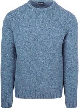 Suitable Sweater Trui Donnegal Tweed Eco Wool Blauw