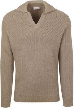 Suitable Sweater Trui Riva Knit Taupe