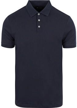 Suitable T-shirt Liquid Poloshirt Navy