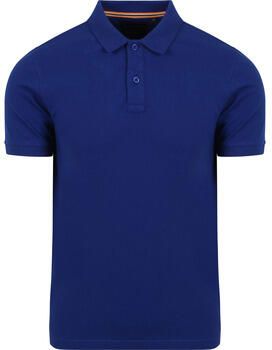 Suitable T-shirt Cas Polo Royal Blauw