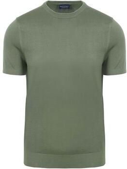 Suitable T-shirt Knitted T-shirt Groen