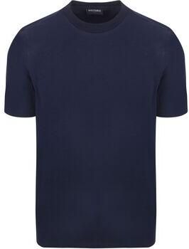 Suitable T-shirt Korte Mouw Respect T-shirt Hi Navy