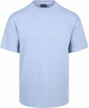 Suitable T-shirt Korte Mouw Rink T-shirt Heavy Jersey Blauw