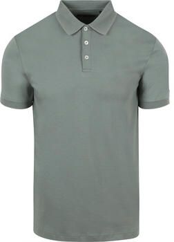 Suitable T-shirt Liquid Poloshirt Groen