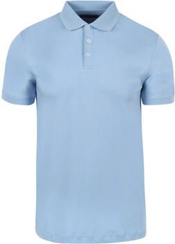 Suitable T-shirt Liquid Poloshirt Lichtblauw