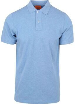 Suitable T-shirt Mang Poloshirt Blauw