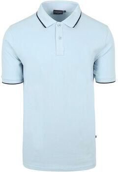Suitable T-shirt Respect Polo Tip Ferry Lichtblauw
