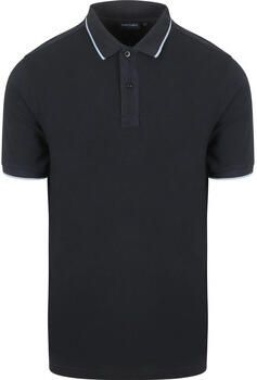 Suitable T-shirt Respect Polo Tip Ferry Navy