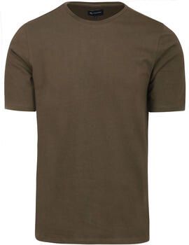 Suitable T-shirt Respect T-shirt Jim Olijf Groen