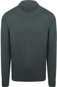 Suitable Trui Cooldry Knit Turtleneck Groen