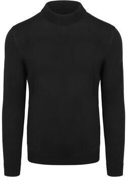 Suitable Trui Cooldry Knit Turtleneck Zwart