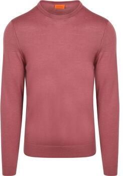 Suitable Trui Merino Pullover Mauve