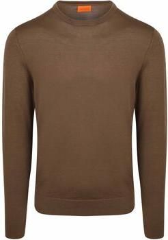 Suitable Trui Merino Pullover Taupe