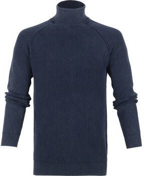 Suitable Sweater Coltrui Lunf Donkerblauw