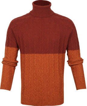 Suitable Sweater Italcol Coltrui Wol Oranje