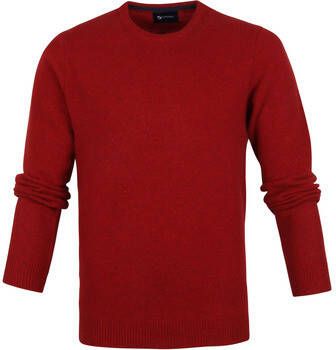 Suitable Sweater Lamswol Trui O-Hals Rood