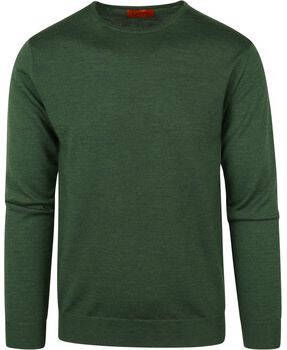 Suitable Sweater Merino Pullover O Groen