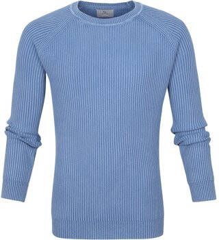 Suitable Sweater Prestige Pullover Cris Blauw
