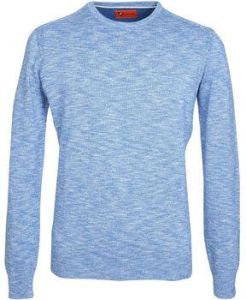 Suitable Sweater Pullover Melange Blauw