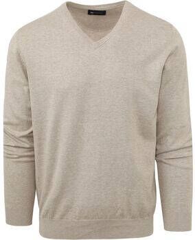 Suitable Sweater Pullover Vini V-Hals Beige