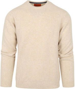 Suitable Sweater Pullover Wol O-Hals Beige