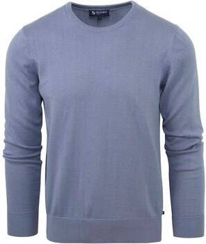 Suitable Sweater Respect Oinix Pullover O-Hals Blauw